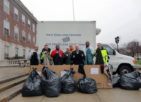 homeless veterans coat drive