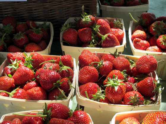 strawberries