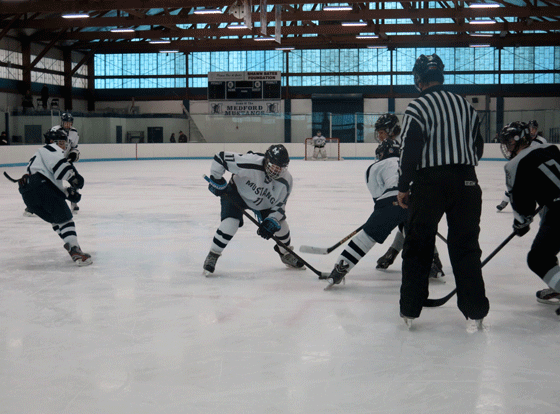 MHS boys hockey vs Cambridge