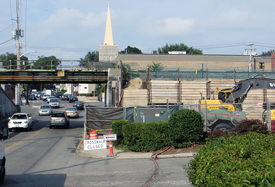 Green Line construction