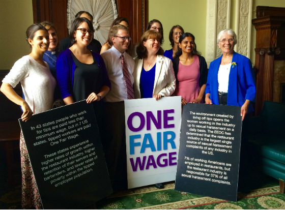 Sen. Jehlen and tipped workers wages