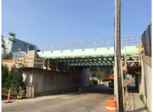 Harvard Street bridge by MassDOT photo