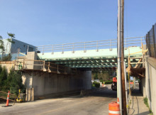 Harvard Street bridge Green Line