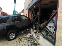 car into window