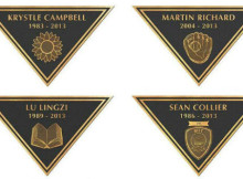 peace garden plaques