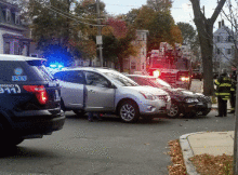 Dudley Street and Central Avenue car accident