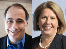 David Axelrod and Beth Myers