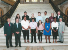 Rep. Donato and DMH interns