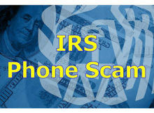 IRS phone scam