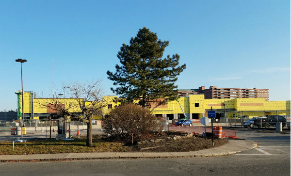 mall under construction